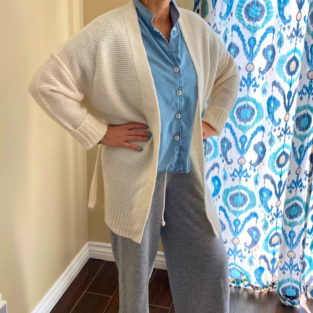 AERIE Softest Open Cardigan Sweater NEVERWORN